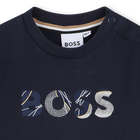 Pullover mit Rundhalsausschnitt BOSS 
                    JUNGE