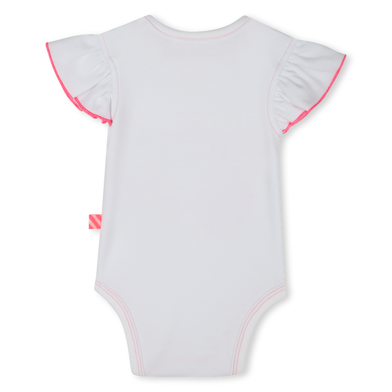 Kurz&auml;rmeliger Baumwoll-Body BILLIEBLUSH 
                        M&Auml;DCHEN