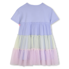 Kleid aus bi-material BILLIEBLUSH 
                    M&Auml;DCHEN
