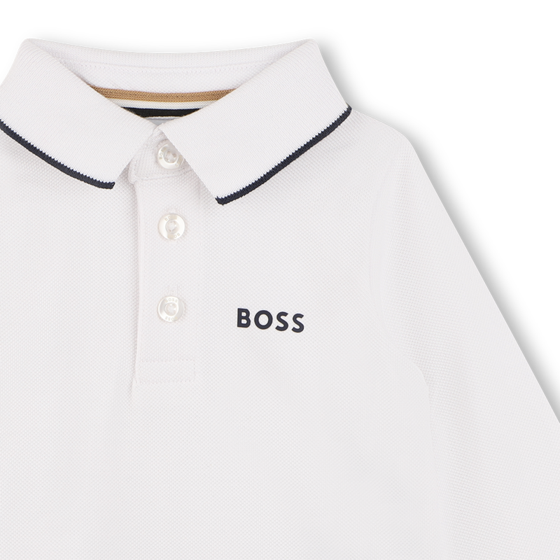 Langarm-Polo BOSS 
                        JUNGE