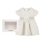 Festliches Jacquard-Kleid KARL LAGERFELD KIDS 
                    M&Auml;DCHEN