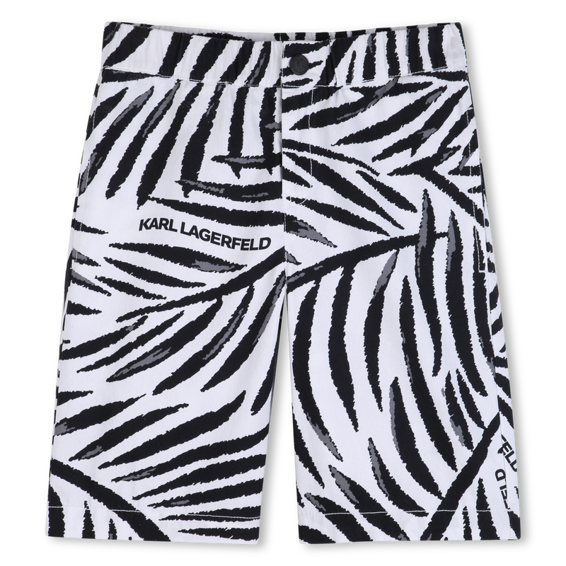 BERMUDASHORTS AUS POPELINE KARL LAGERFELD KIDS 
                        JUNGE