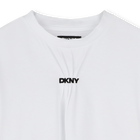 Flie&szlig;endes Baumwoll-T-Shirt DKNY 
                    M&Auml;DCHEN