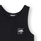 Baumwollkleid im Tanktop-Stil DKNY 
                    M&Auml;DCHEN