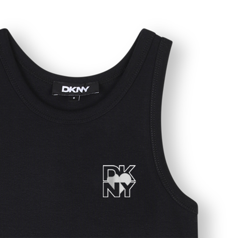 Baumwollkleid im Tanktop-Stil DKNY 
                        M&Auml;DCHEN