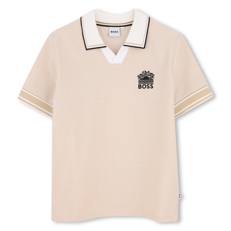 KURZ&Auml;RMELIGES POLOSHIRT BOSS 
                        JUNGE