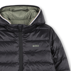 Wende-Daunenjacke mit Kapuze BOSS 
                    JUNGE
