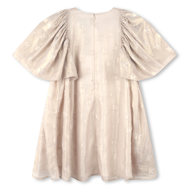 Lam&eacute;-Kleid mit Muster KENZO KIDS 
                        M&Auml;DCHEN