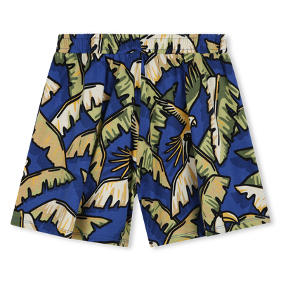 Gemusterte Baumwoll-Shorts KENZO KIDS M&Auml;DCHEN