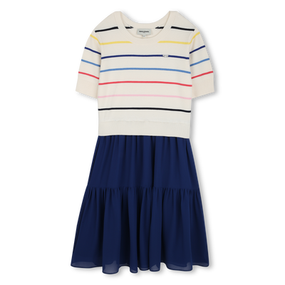 2-in-1 Kleid mit Logo SONIA RYKIEL M&Auml;DCHEN