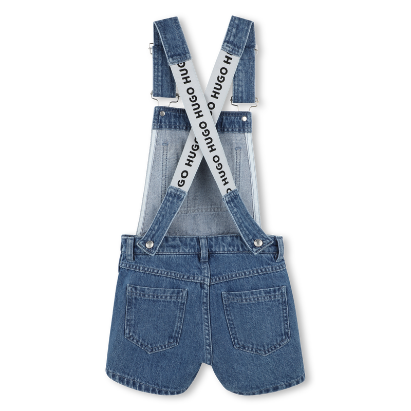 Kurze Jeans-Latzhose HUGO 
                        M&Auml;DCHEN