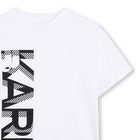 Bedrucktes t-shirt KARL LAGERFELD KIDS 
                    JUNGE