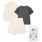 Set aus strickjacke, t-shirt und shorts TIMBERLAND 
                    JUNGE