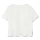 Kurz&auml;rmliges Baumwoll-T-Shirt MICHAEL KORS 
                    M&Auml;DCHEN