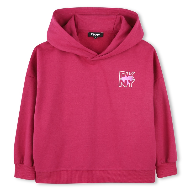 Sweatshirt mit Glitzer-Tinte DKNY 
                        M&Auml;DCHEN
