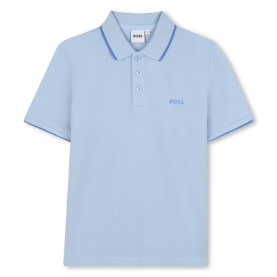 Poloshirt aus Pikee BOSS JUNGE