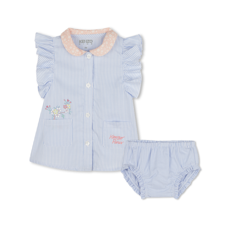 Set aus Kleid und H&ouml;schen KENZO KIDS 
                        M&Auml;DCHEN