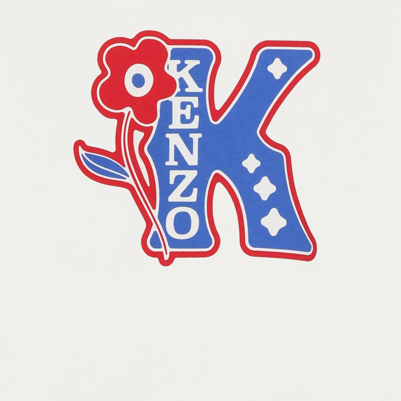 Langarm-Shirt aus Baumwolle KENZO KIDS 
                        M&Auml;DCHEN