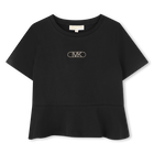 Kurz&auml;rmliges Baumwoll-T-Shirt MICHAEL KORS 
                    M&Auml;DCHEN