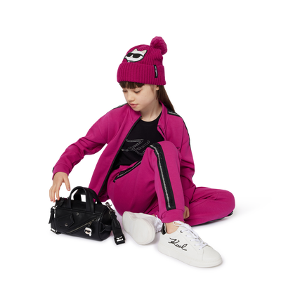 Set aus M&uuml;tze + Halsw&auml;rmer KARL LAGERFELD KIDS M&Auml;DCHEN