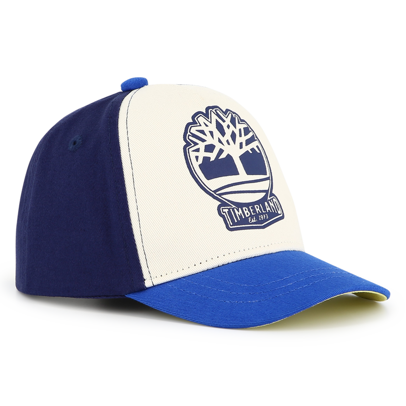 Dreifarbige Kappe mit Klett TIMBERLAND 
                        JUNGE