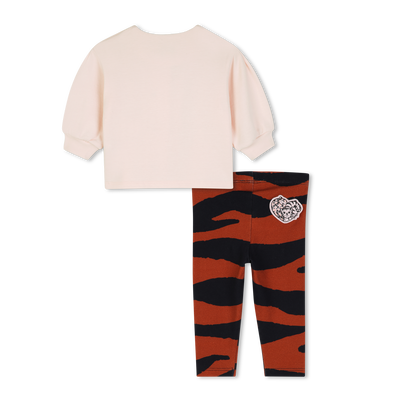 T-shirt und Leggings Set KENZO KIDS M&Auml;DCHEN