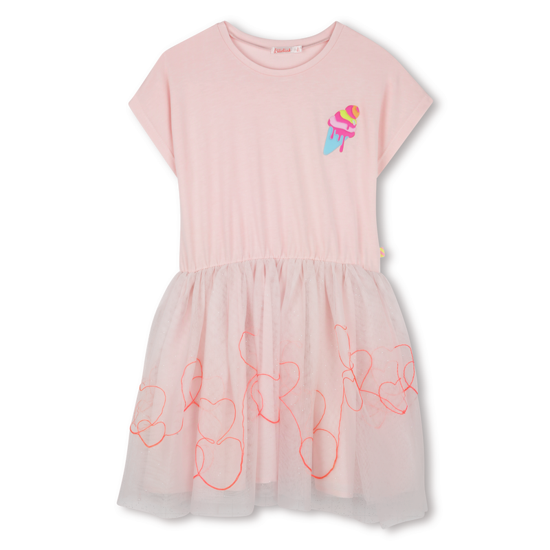 Kleid aus zwei Materialien BILLIEBLUSH 
                        M&Auml;DCHEN