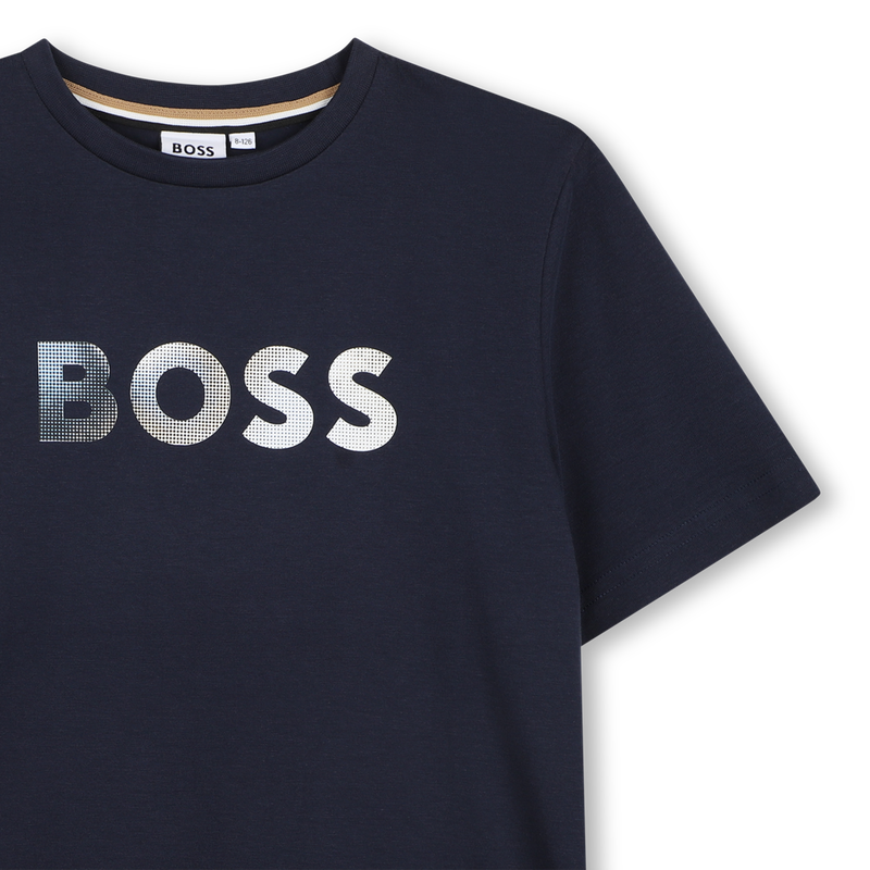 KURZ&Auml;RMELIGES T-SHIRT BOSS 
                        JUNGE