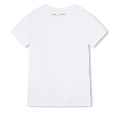 T-Shirt mit Wendepailletten KARL LAGERFELD KIDS M&Auml;DCHEN