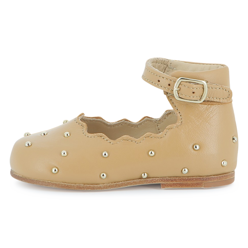 Ballerinas aus Lammfell CHLOE 
                        M&Auml;DCHEN