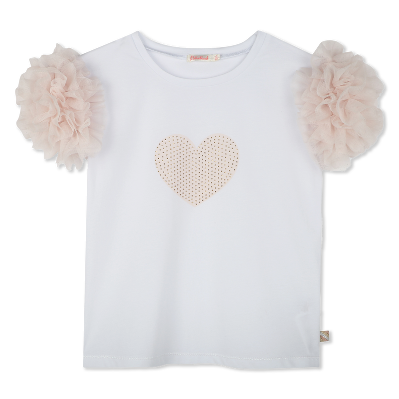 Festliches T-Shirt mit Volants BILLIEBLUSH 
                        M&Auml;DCHEN