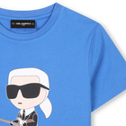 Kurzarm-T-Shirt KARL LAGERFELD KIDS 
                    JUNGE