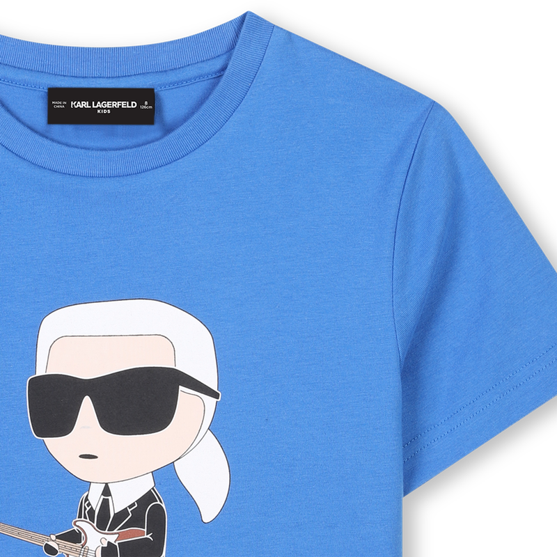 Kurzarm-T-Shirt KARL LAGERFELD KIDS 
                        JUNGE