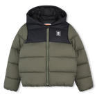 Steppjacke mit Kapuze, KAKI, hi-res