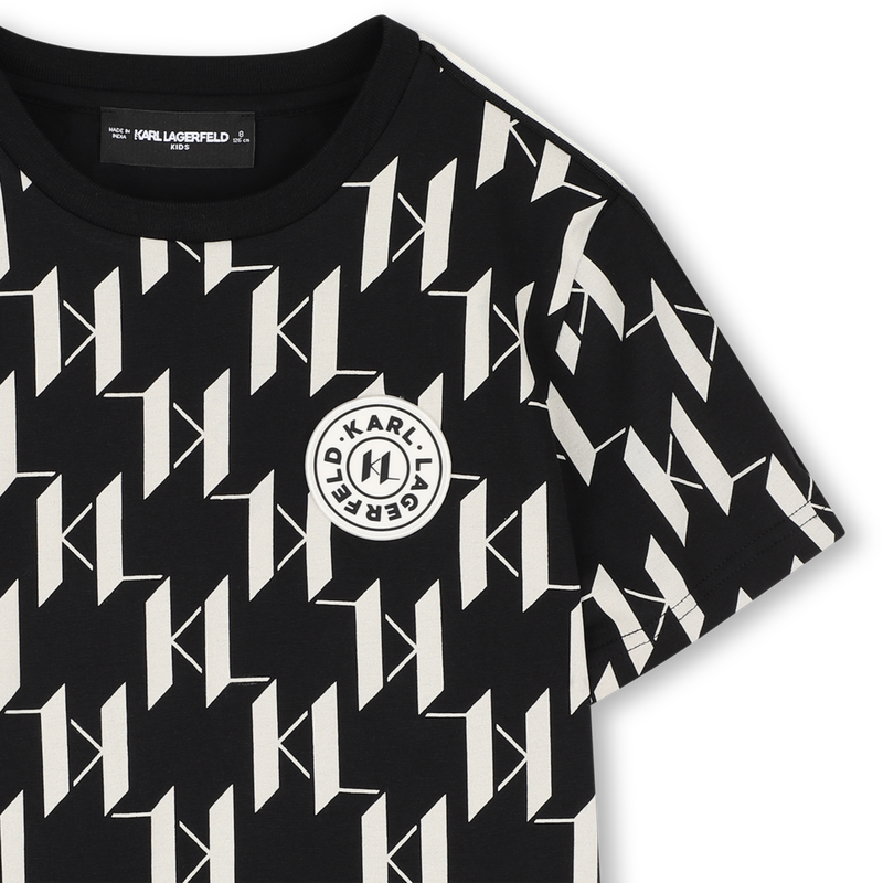 T-Shirt mit kurzen &Auml;rmeln KARL LAGERFELD KIDS 
                        JUNGE