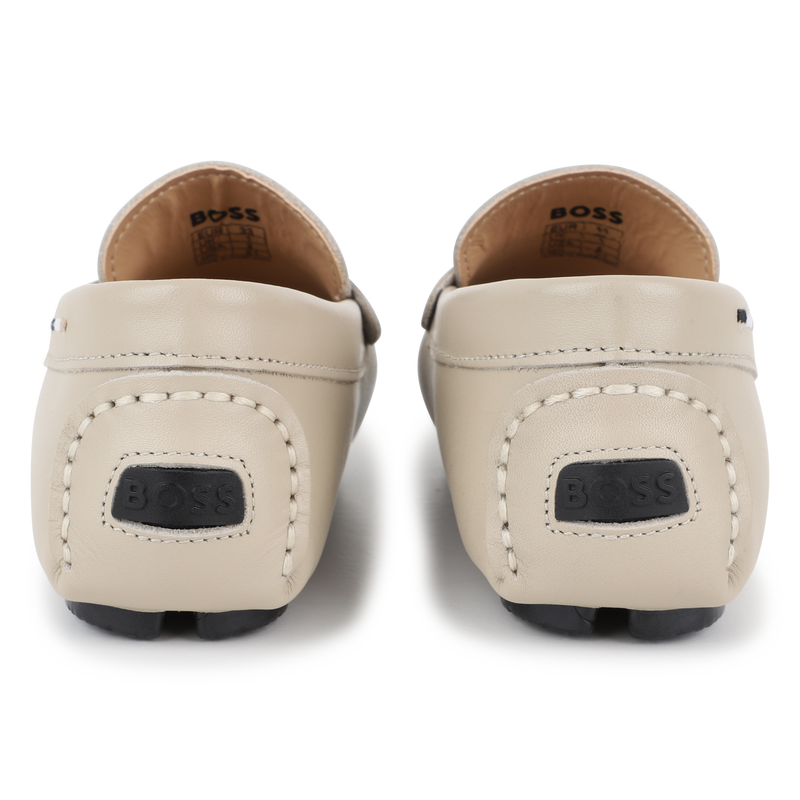 Leder-Mokassins BOSS 
                        JUNGE
