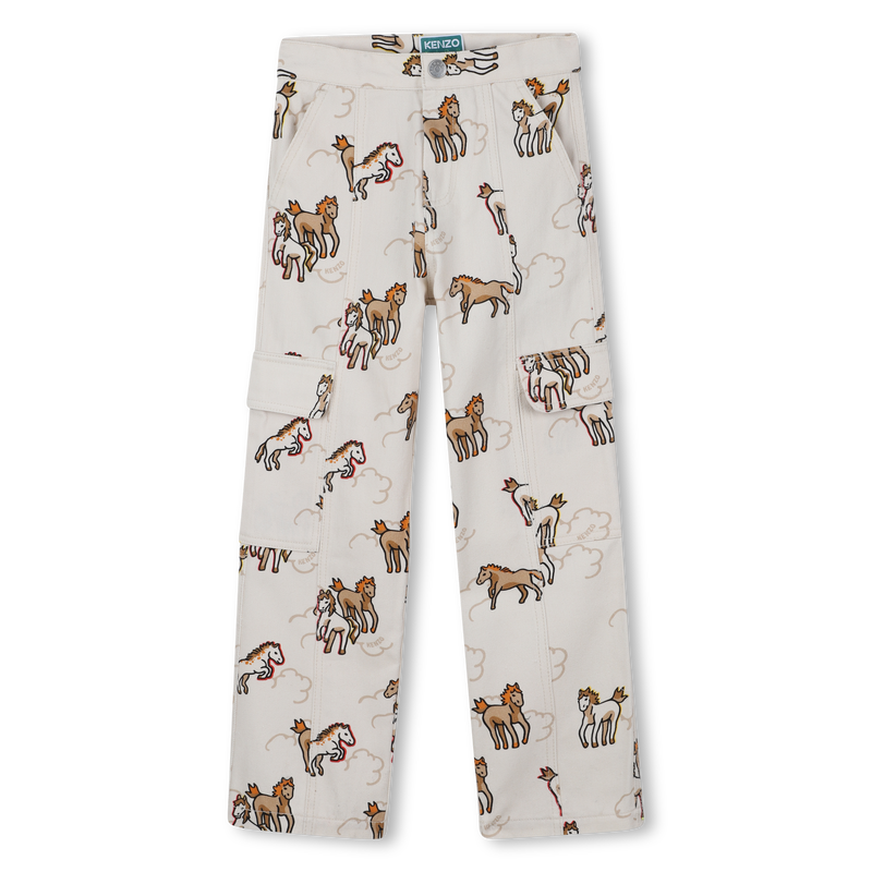 GERADE GESCHNITTENE HOSE KENZO KIDS 
                        UNISEX