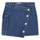 Asymmetrischer Jeansrock KENZO KIDS 
                    M&Auml;DCHEN