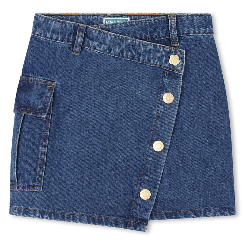 Asymmetrischer Jeansrock KENZO KIDS 
                        M&Auml;DCHEN