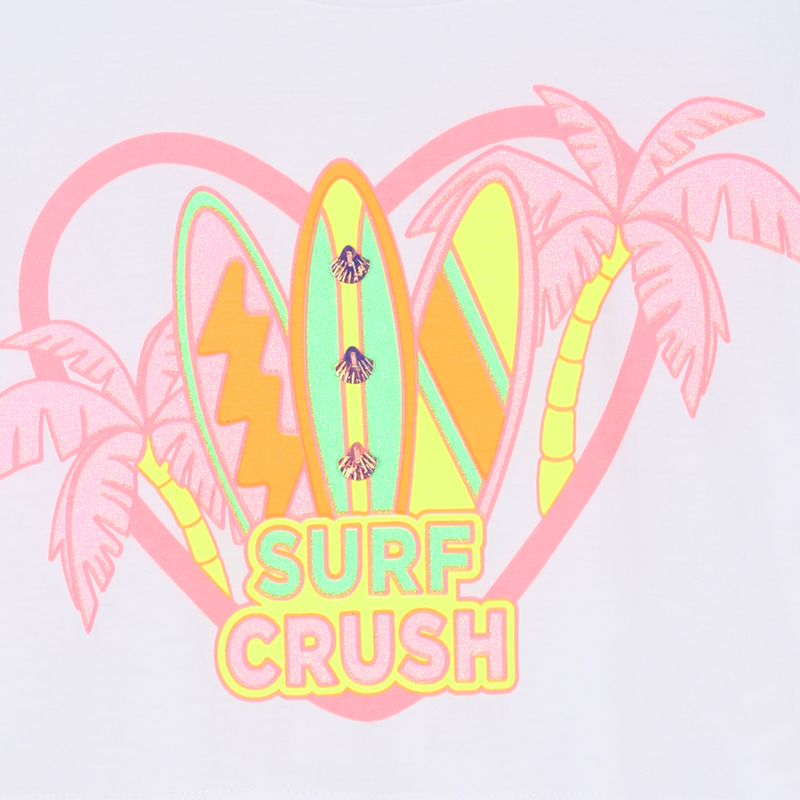 KURZÄRMELIGES T-SHIRT BILLIEBLUSH 
                        MÄDCHEN