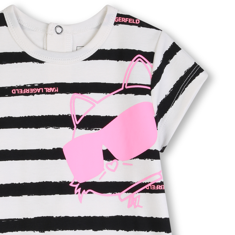 KURZ&Auml;RMELIGES KLEID KARL LAGERFELD KIDS 
                        M&Auml;DCHEN