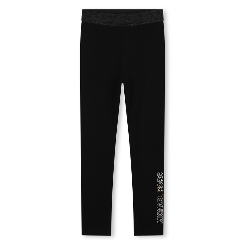 Leggings mit Glitzerlogo MICHAEL KORS 
                        M&Auml;DCHEN