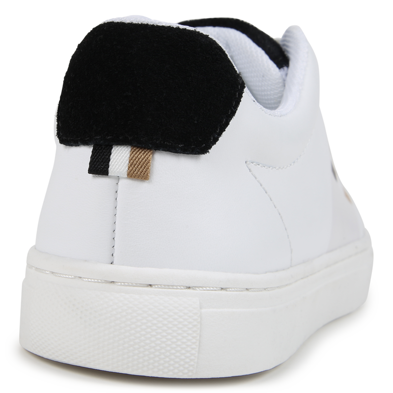 Leder-Sneakers zum Schn&uuml;ren BOSS 
                        JUNGE
