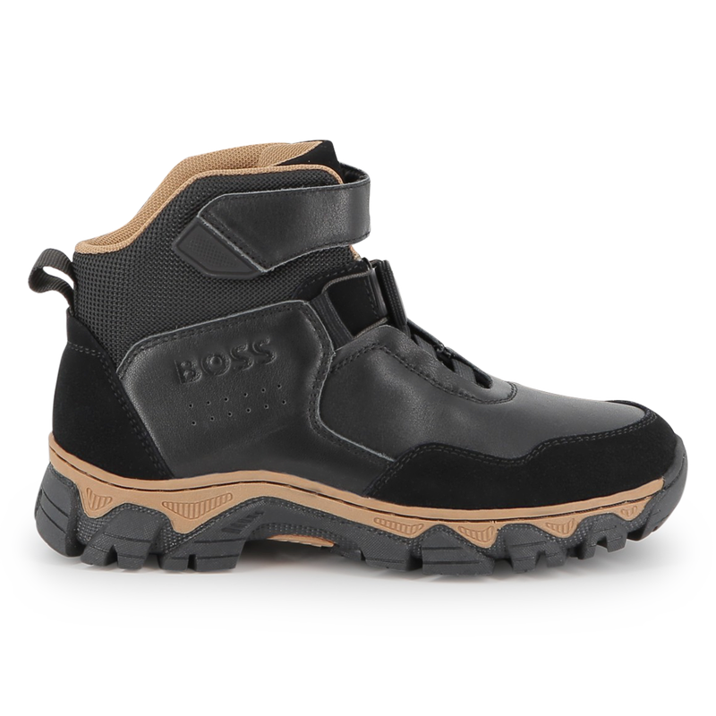 Stiefelette aus gemischtem Material BOSS 
                        JUNGE