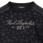 Sweatshirt aus doppeltem Jersey KARL LAGERFELD KIDS 
                    M&Auml;DCHEN