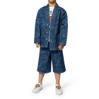 Bedruckte Jeansjacke KENZO KIDS 
                    UNISEX