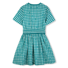 Kleid mit karomuster KIDS AROUND 
                    M&Auml;DCHEN