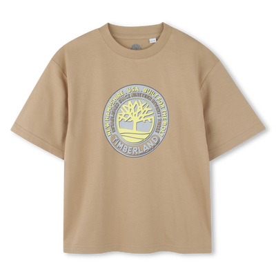 Weites T-Shirt mit Logodruck TIMBERLAND JUNGE
