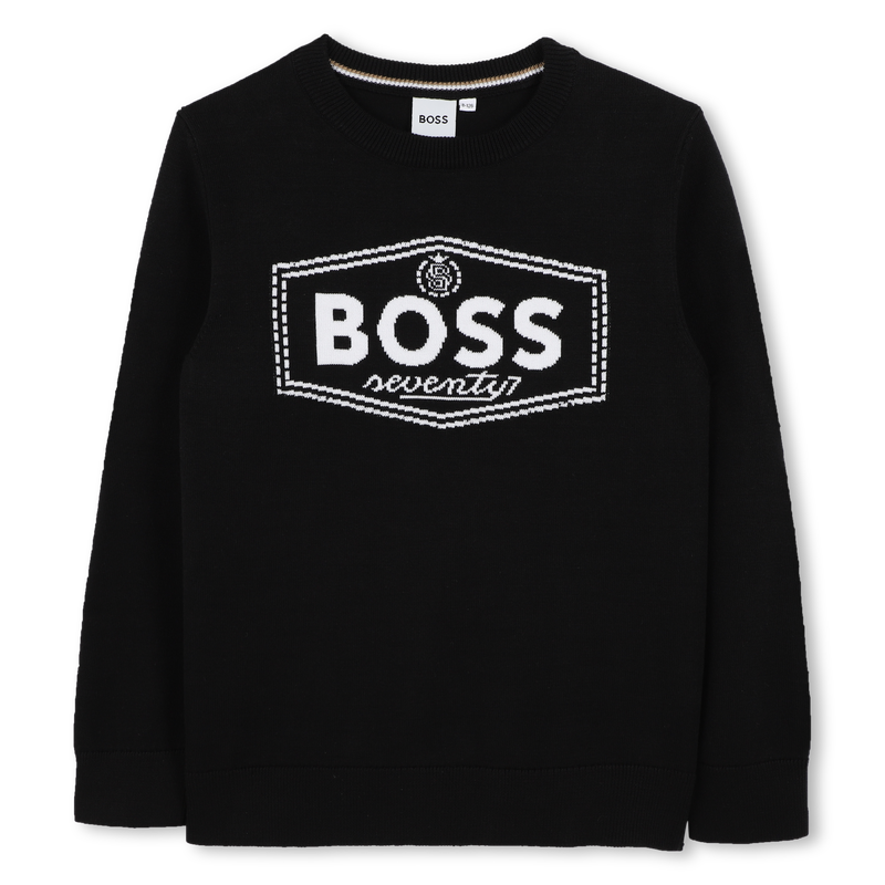 Baumwoll-Pullover BOSS 
                        JUNGE