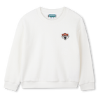 Fleece-Sweatshirt in Frottee-Optik KENZO KIDS 
                    JUNGE